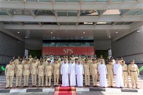 Saif bin Zayed visits Al Muraqabbat Police Station