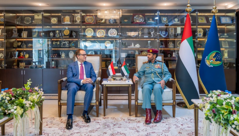 MOI Undersecretary Welcomes the Ambassador of Egypt to the UAE
