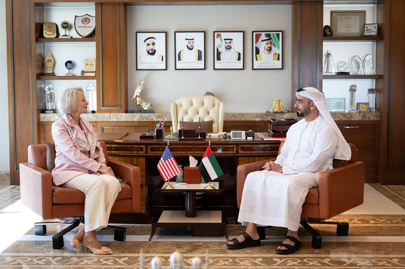 Saif bin Zayed meets with US Ambassador