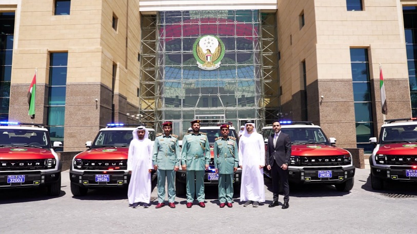 The Ministry of Interior launches Eco- friendly police patrols in cooperation with Jetour UAE