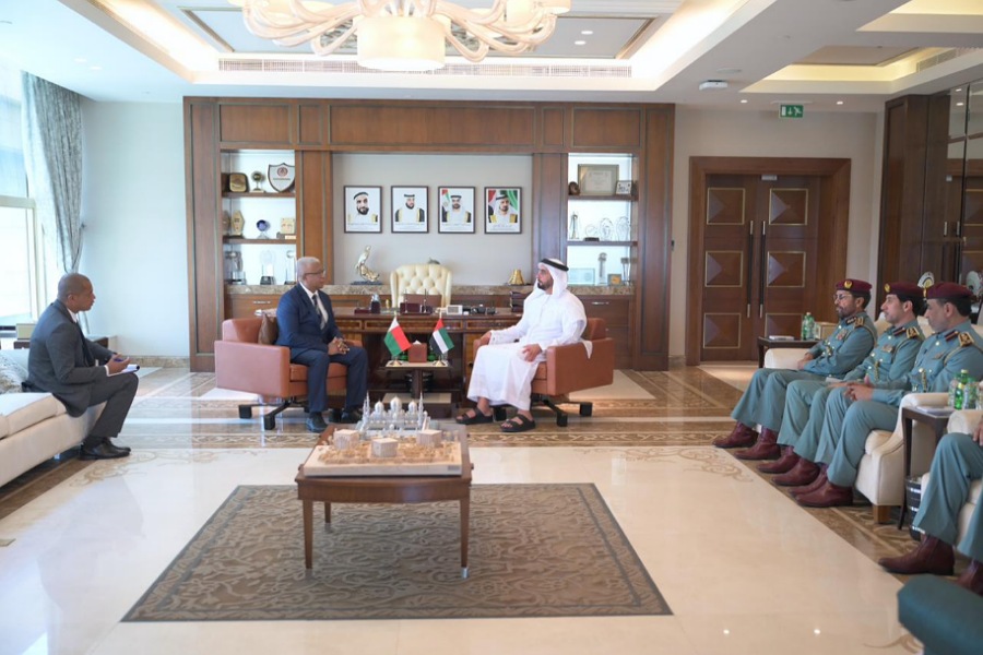 Saif bin Zayed Meets with Madagascar’s Minister of Public Security