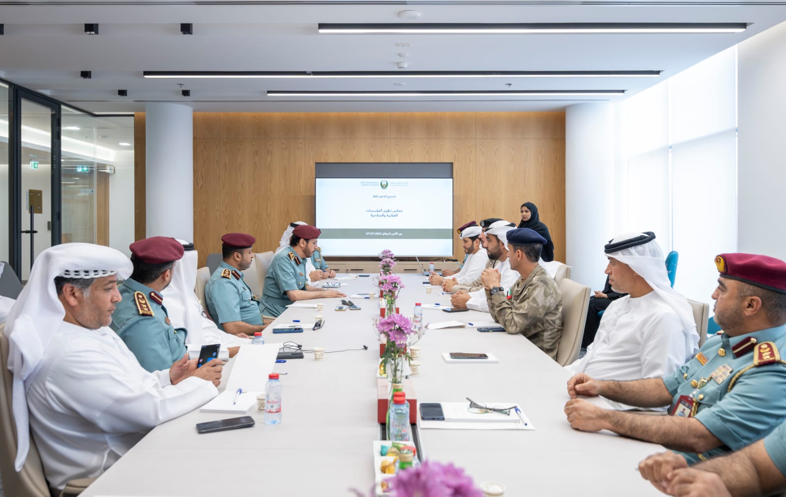مجلس تطوير المؤسسات العقابية والإصلاحية يعقد اجتماعه الدوري ويبحث المبادرات والمشاريع المجتمعية