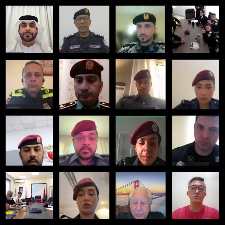ورشة من تنظيم التحالف الأمني الدولي لتدريب وحدات الكلاب البوليسية على الكشف عن الشرائح الإلكترونية (K9)