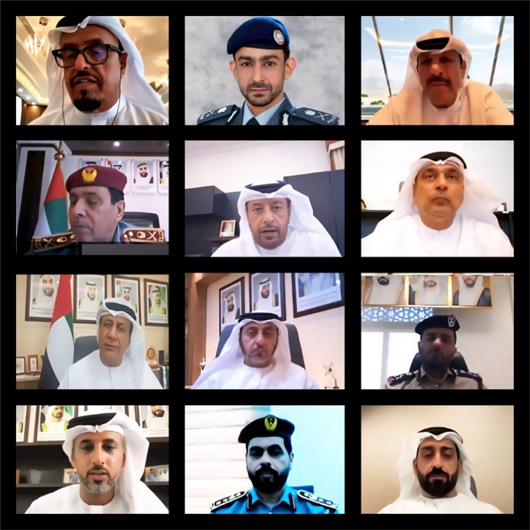 UAE Police Chiefs Council Hails Major Drop in Road Accident Fatalities..Meeting Reviews Crime Prevention Security Initiatives and Procedurds