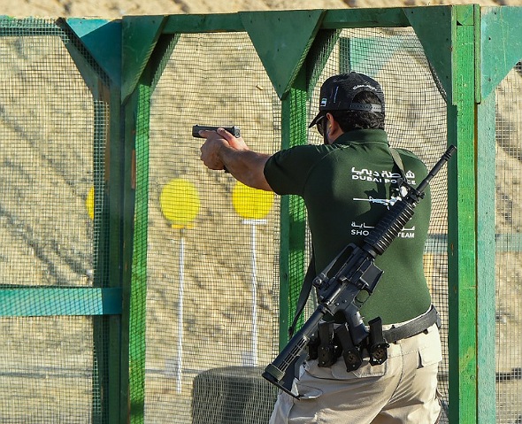 Sharjah Police hosts the "40th Shooting Championship" in the fields of Hadera