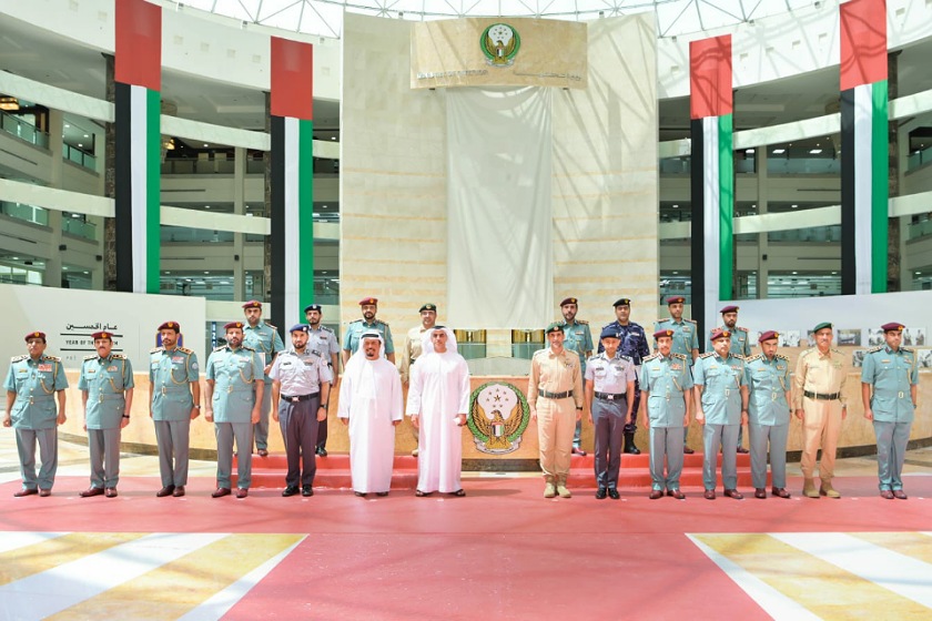 Saif bin Zayed attends institutional accreditation certificates distribution ceremony for colleges, academies, and police and security institutes