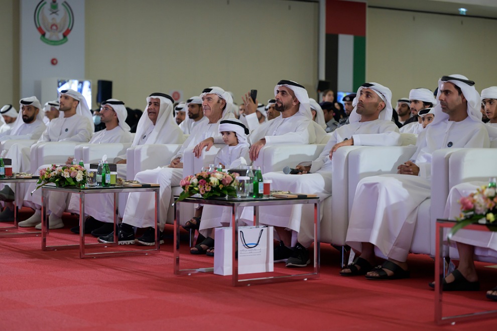 Saif bin Zayed interacted with Emirati astronaut Sultan AlNeyadi at   'A Call From Space' Al Ain Edition