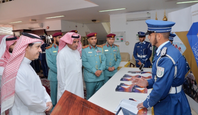 كلية الشرطة تستقبل وفد الملحقية الثقافية السعودية