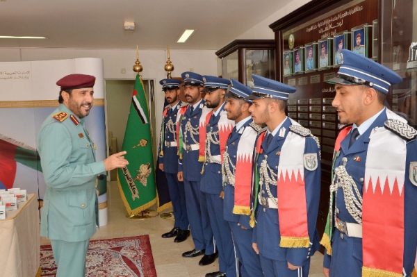 The Police College participates in the celebration of the National Day of the Kingdom of Bahrain