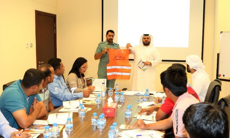 Ajman Civil Defense Continues Organizing the Workshops on Building Facility Safety and Readiness Teams