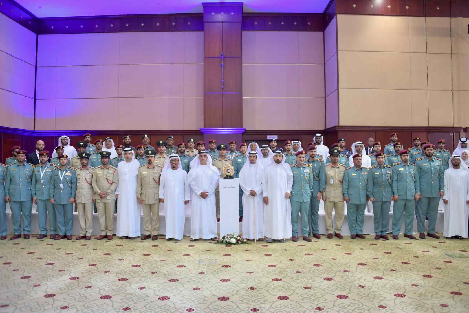 HONORS MOI TEAMS PARTICIPATING IN THE MOHAMMED BIN RASHID GOVERNMENT EXCELLENCE AWARD
