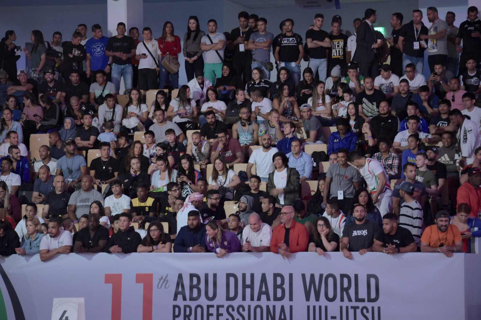 سيف بن زايد   يفتتح بطولة أبوظبي العالمية لمحترفي الجوجيتسو 2019