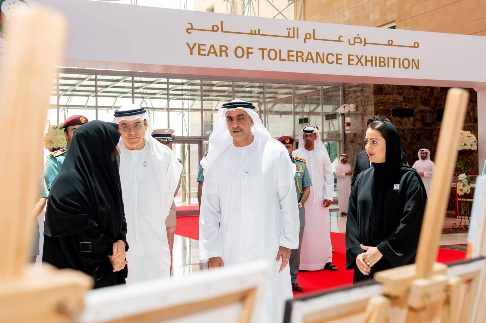 SAIF BIN ZAYED OPENS THE YEAR OF TOLERANCE EXHIBITION IN THE MOI
