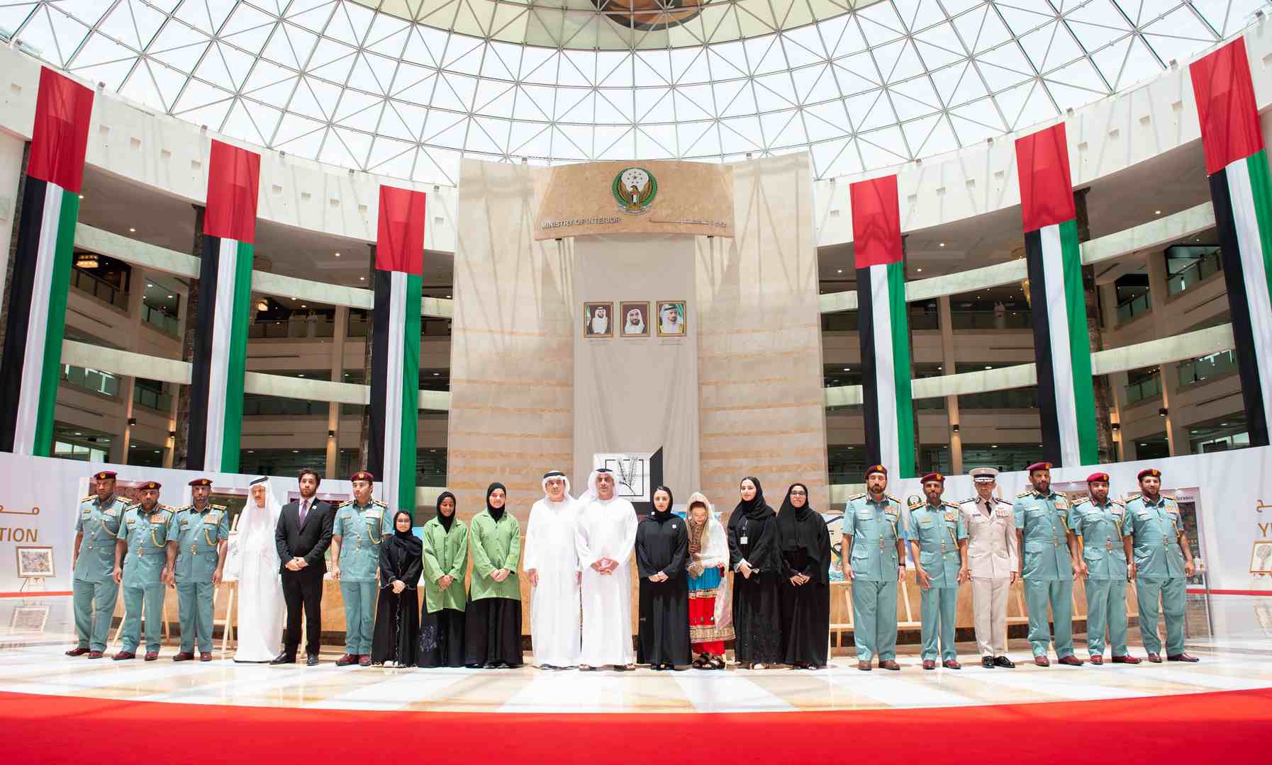 SAIF BIN ZAYED OPENS THE YEAR OF TOLERANCE EXHIBITION IN THE MOI