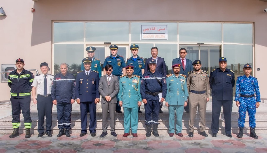 Civil Defense General Commander-in-Chief Inaugurates the First International Training Course for Firefighting 