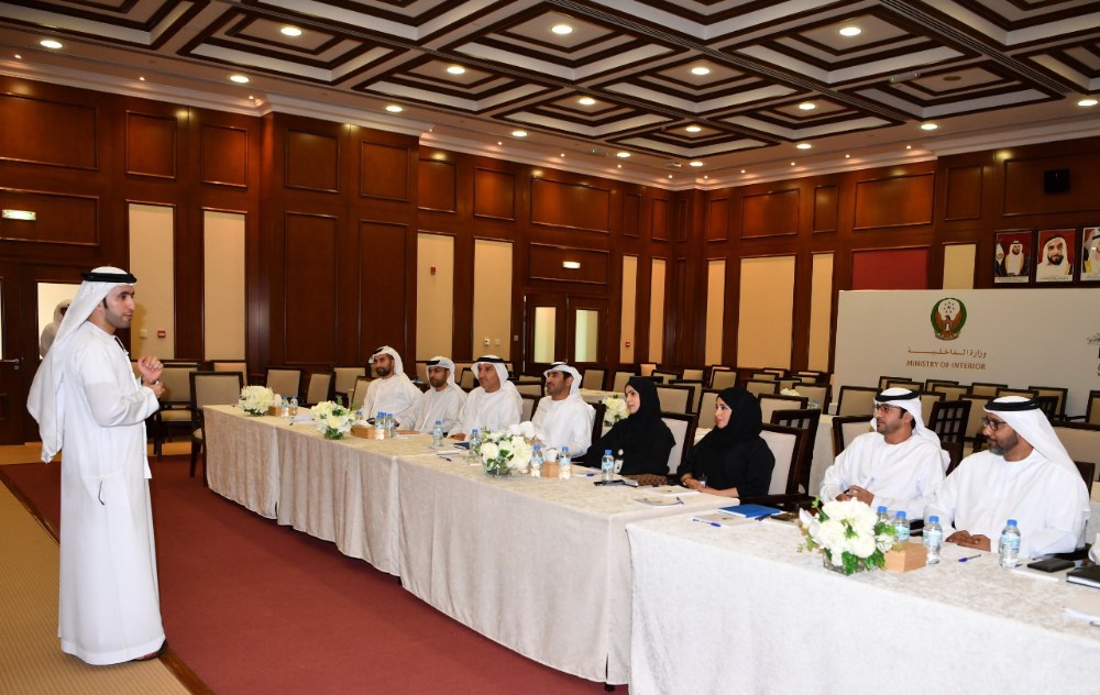 ADNOC delegation briefed about the best practices strategy and the MoI’s experience in excellence