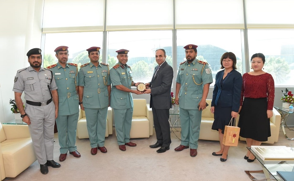 Police College Delegation Visits Zayed University