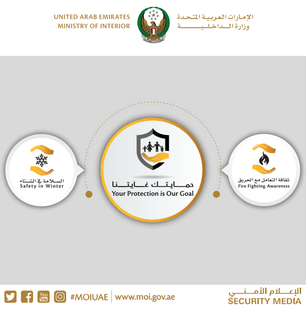 Civil Defense Launches its Fourth Awareness Campaign ‘Your Protection is our Goal’