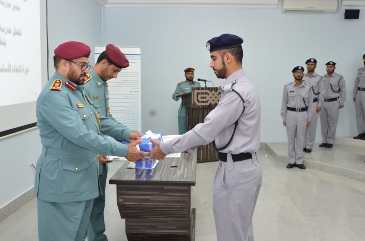The 75th Junior Batch Graduate from the Federal Police School in Sharjah