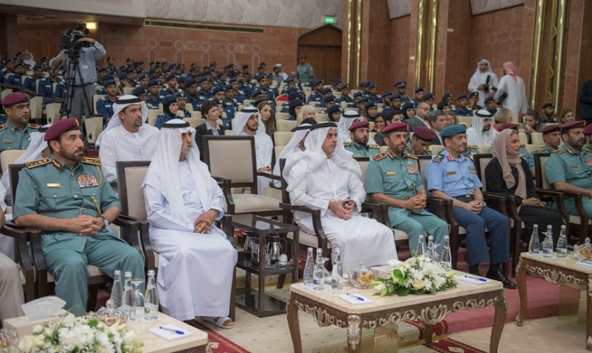 Saif bin Zayed Attends Lecture by Nahyan bin Mubarak for Police College Students as Part of Champions of Tolerance Program