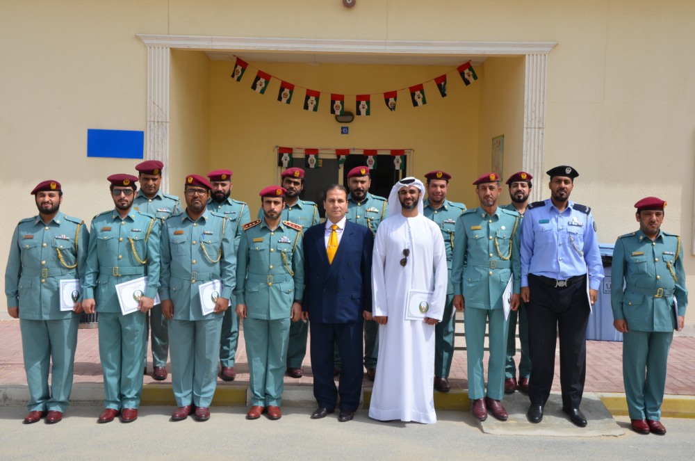 A Batch Graduates from a Specialized Course at the Crime Scene Village in Ajman