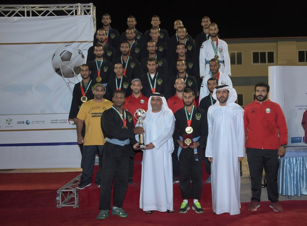 Strategy and Performance Development Wins the Police Sports Association Seven-a-Side football Tournament in Ramadan