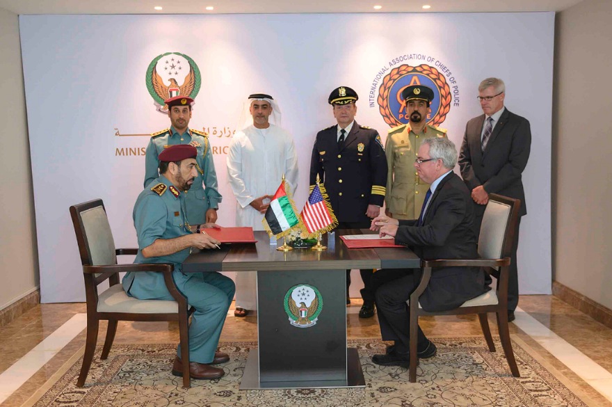 Saif bin Zayed Attends MoU Signing between MoI and IACP