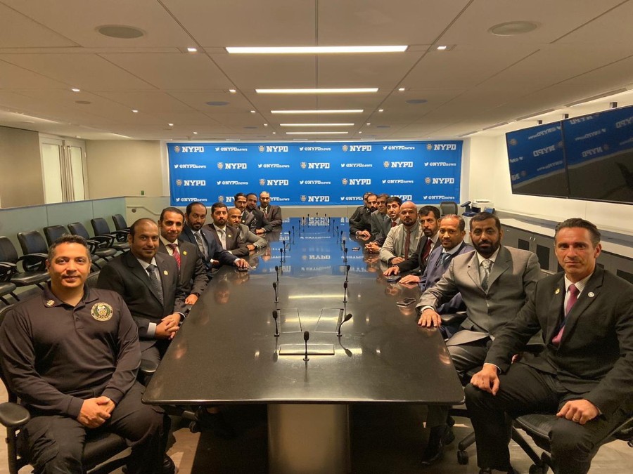 MoI Delegation Reviews the Latest Security Experiments and Initiatives of New York Police