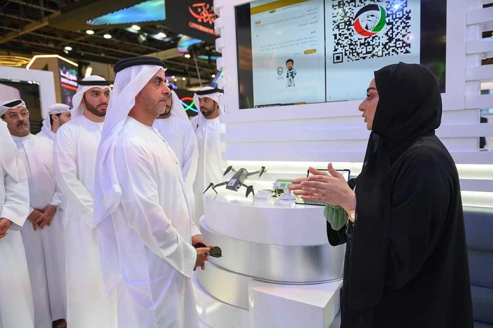 Saif bin Zayed Visits GITEX 2019