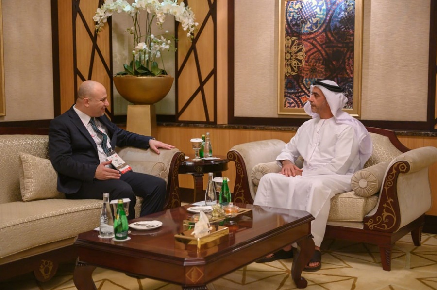 Saif bin Zayed Meets Jordan’s Minister of Digital Economy  & Entrepreneurship