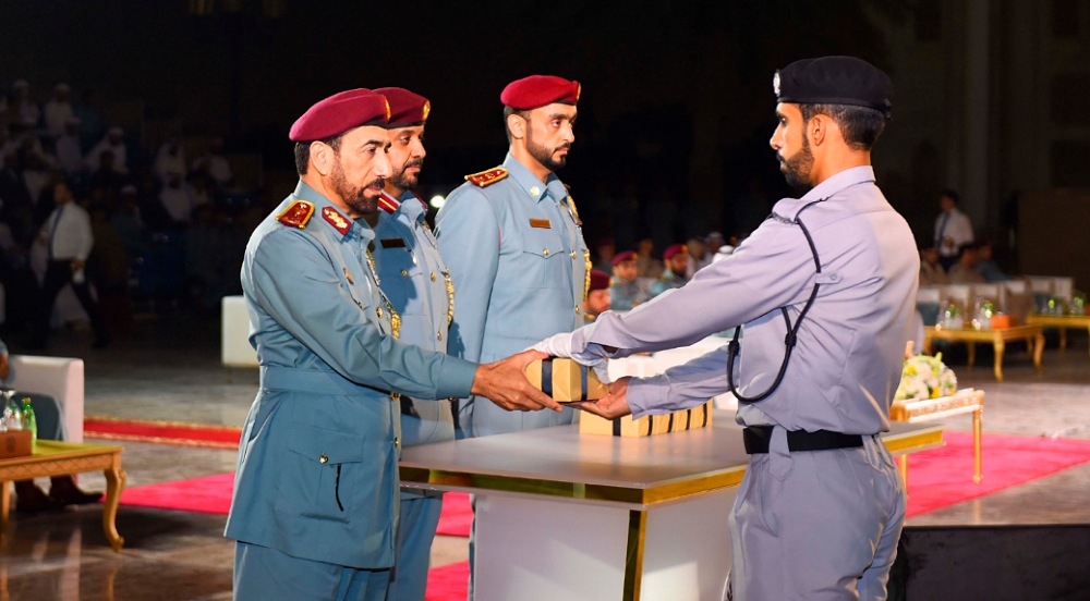 Al Sha’far Attends Graduation Ceremony at Sharjah Police Academy