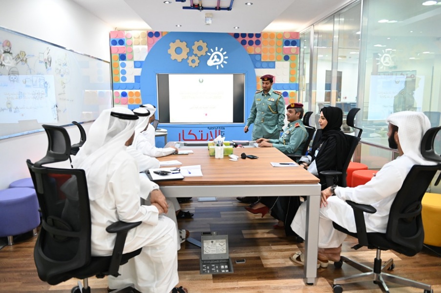 The Dubai Police delegation briefed on  the best practices applied in MOI