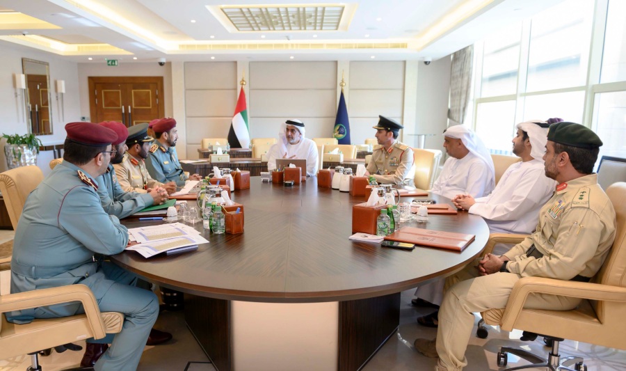 Saif bin Zayed Reviews the Latest Preparations for the Arab Gulf Security 2 Exercise