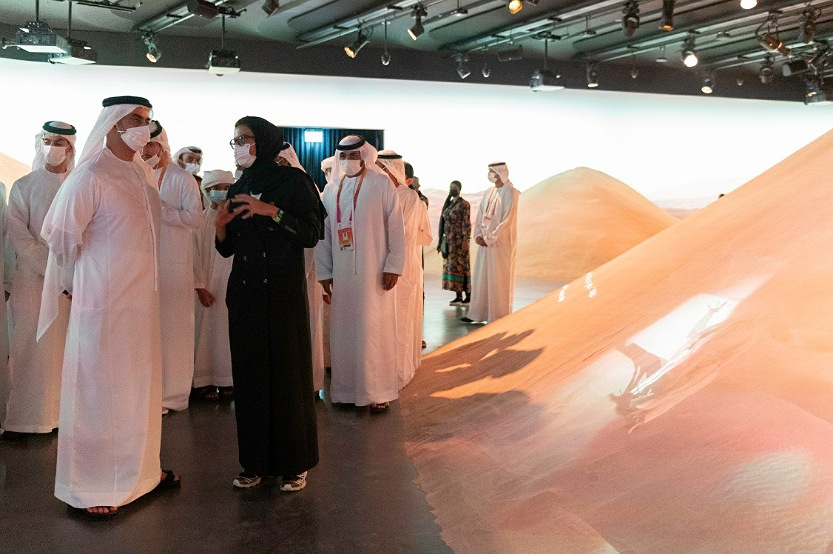 سيف بن زايد يزور إكسبو 2020 دبي والجناح الوطني لدولة الإمارات