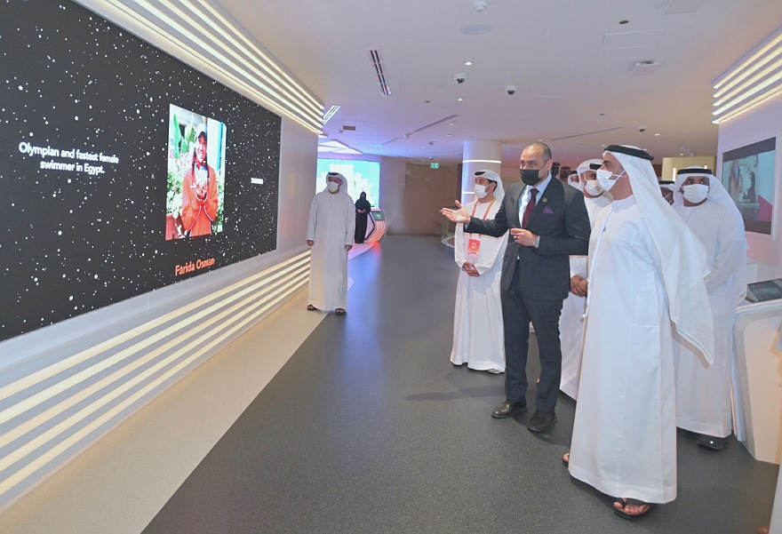 H.H. Saif Bin Zayed visits Egypt Pavilion at Expo 2020 Dubai
