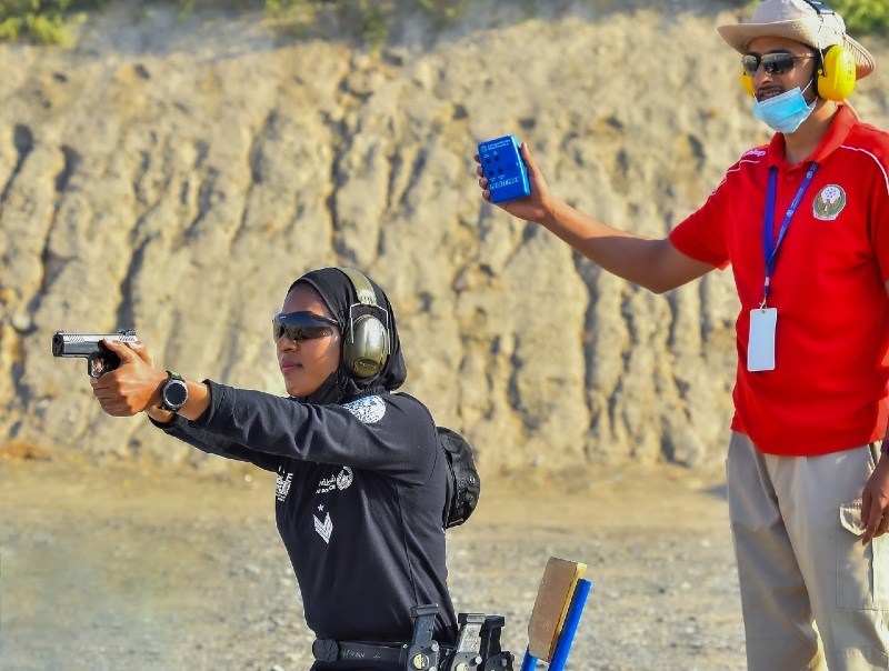 Contest of tactical action shooting skills with a handgun comes to a close (men - women - officers) in the annual Police Shooting Championship