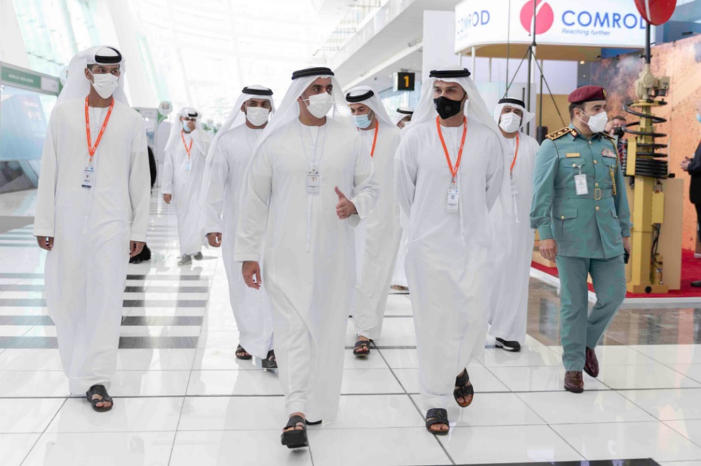 Saif bin Zayed visits IDEX 2021 on day 2  