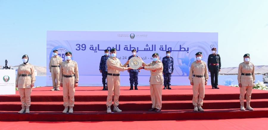 Alshaafar hands Police Shooting Championship shield to Dubai Police Team for 3rd year running 