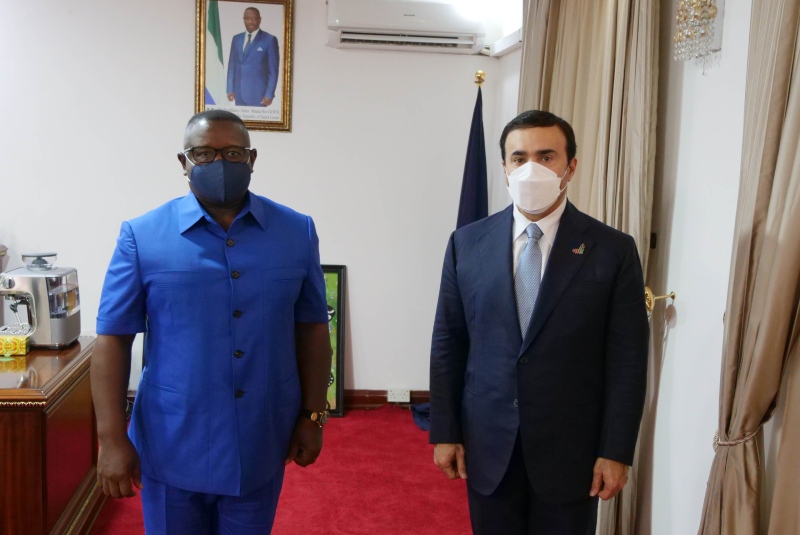 President of Sierra Leone receives MoI Inspector General 