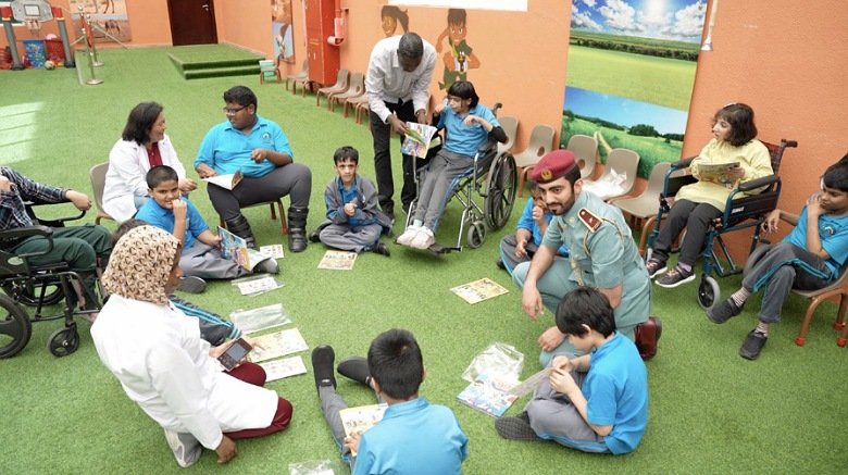 MOI Hosts Entertainment Event for Children at Al Noor Center for Rehabilitation of People of Determination