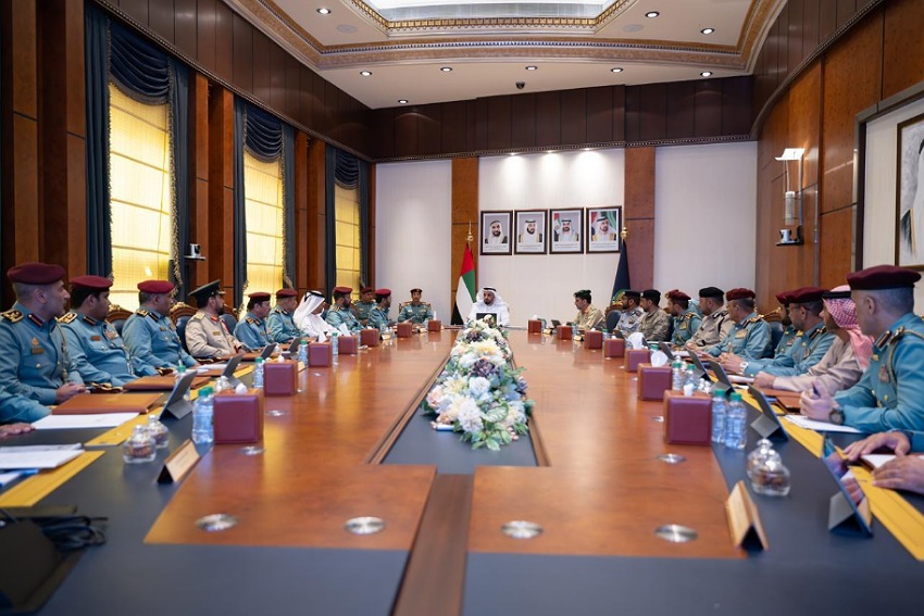 Saif bin Zayed chairs meeting of the "Happiness and Positivity" Council at the Ministry of Interior