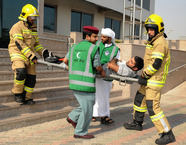 Download Ministry of Interior MOI - Mock Fire Drill at ADP Building